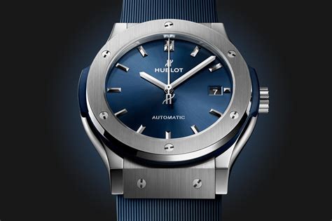 hublot uhr herren blau|Classic Fusion Titanium Blue 45 mm .